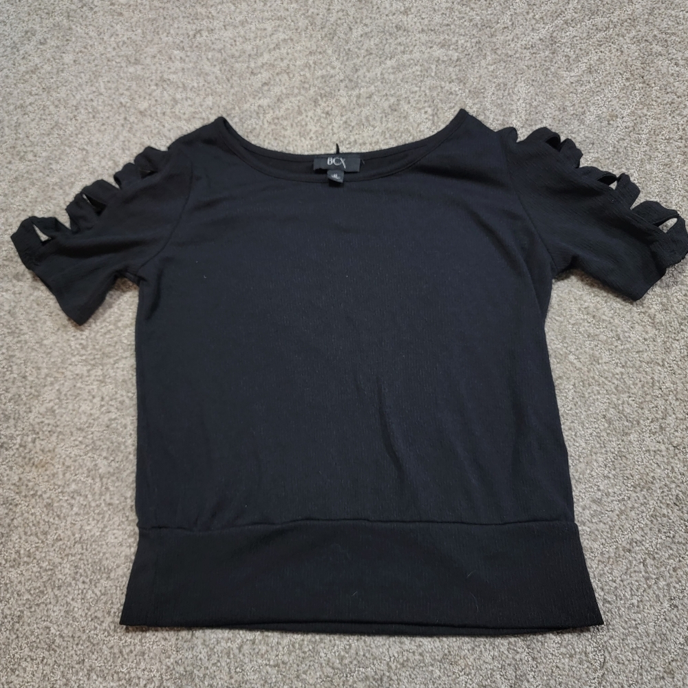 ♥️ BCX/Size:M/ Black blouse